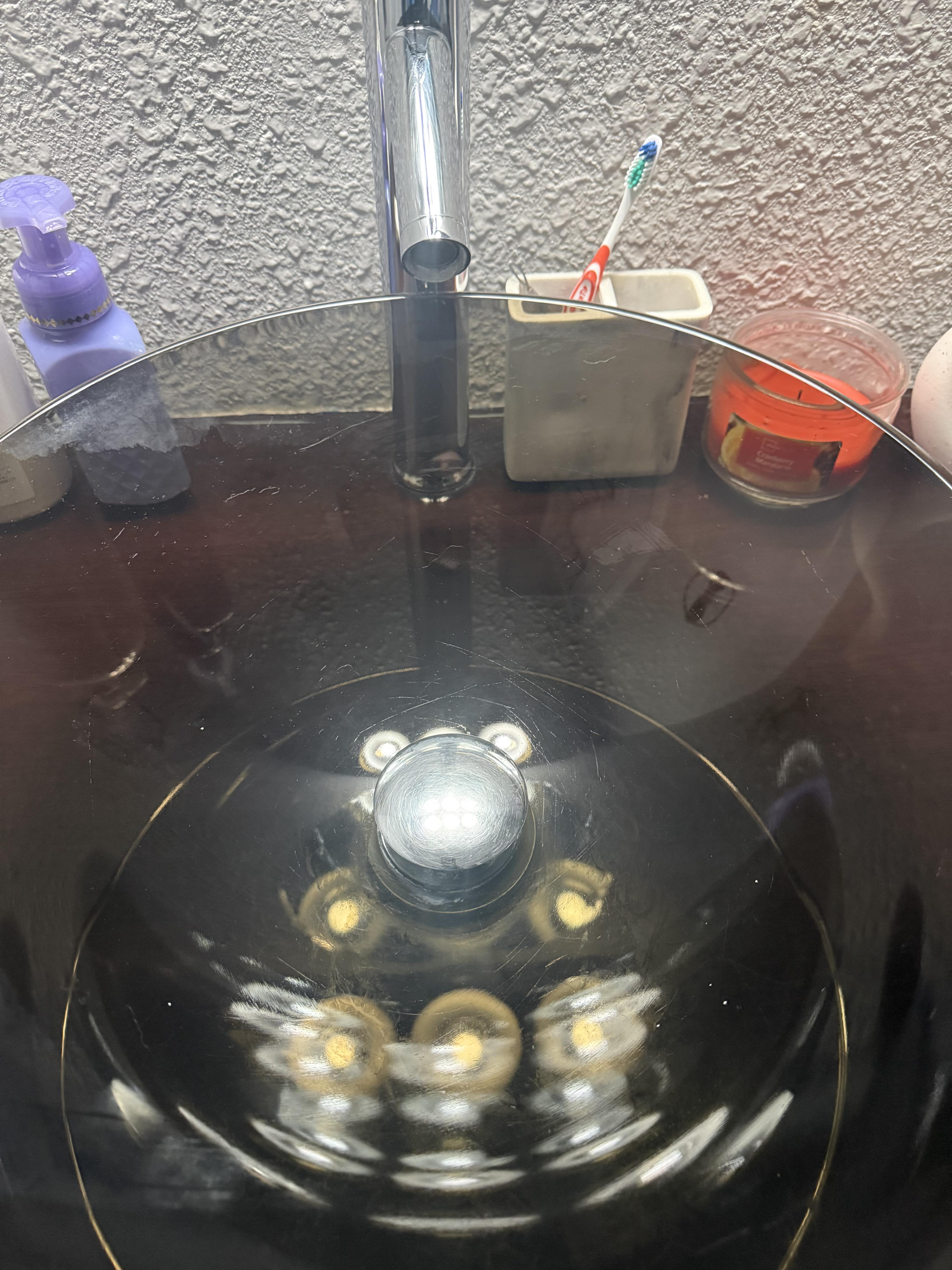 Sink shine after cleaning