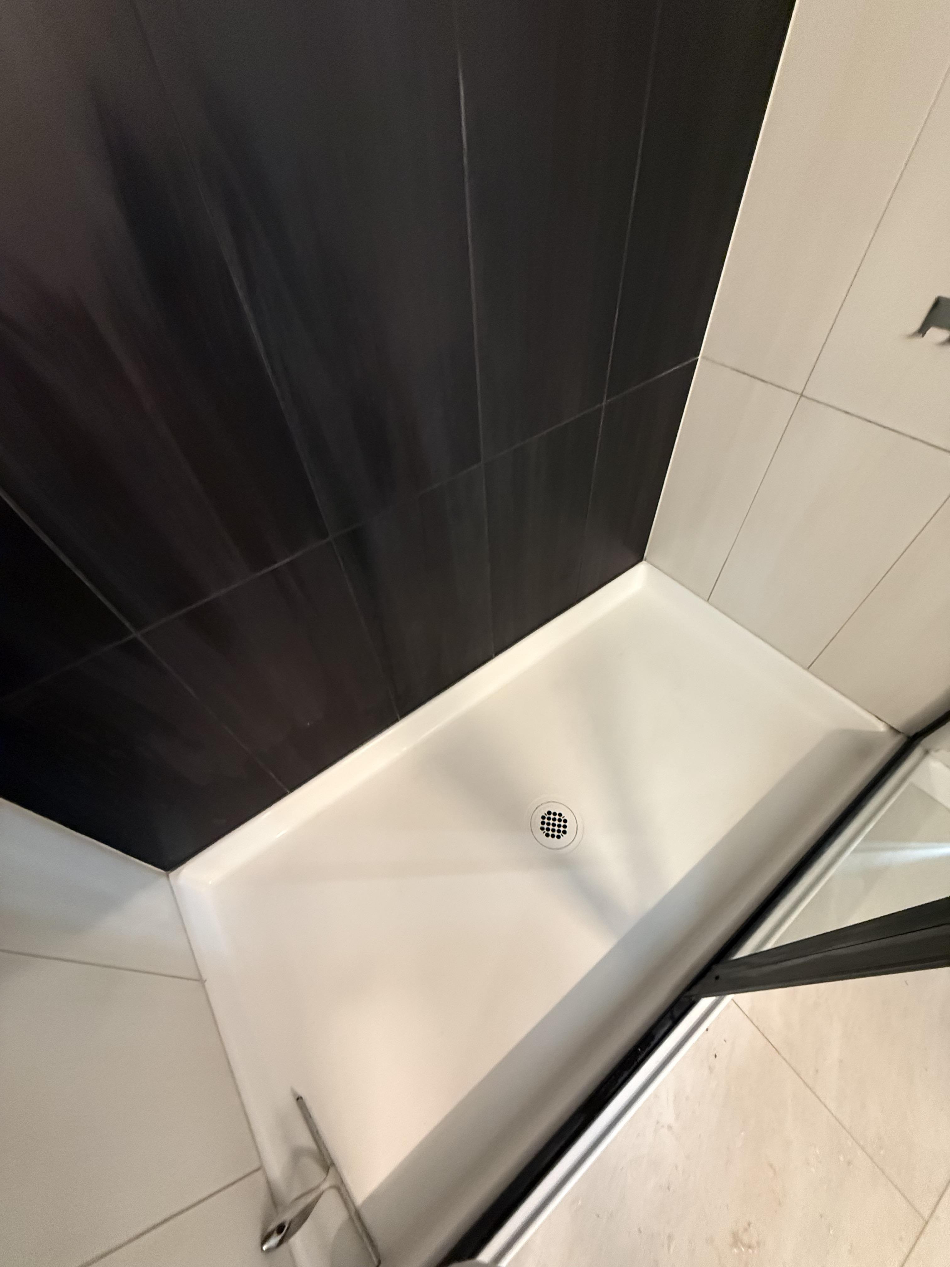 Tile and shower shine after cleaning